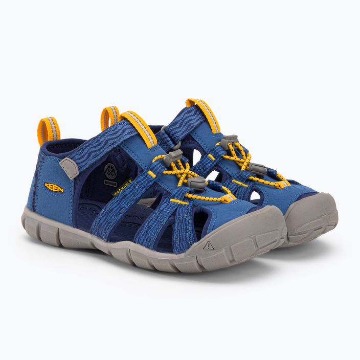 KEEN Seacamp II CNX, sandali da trekking per bambini in profondità blu e cobalto 4