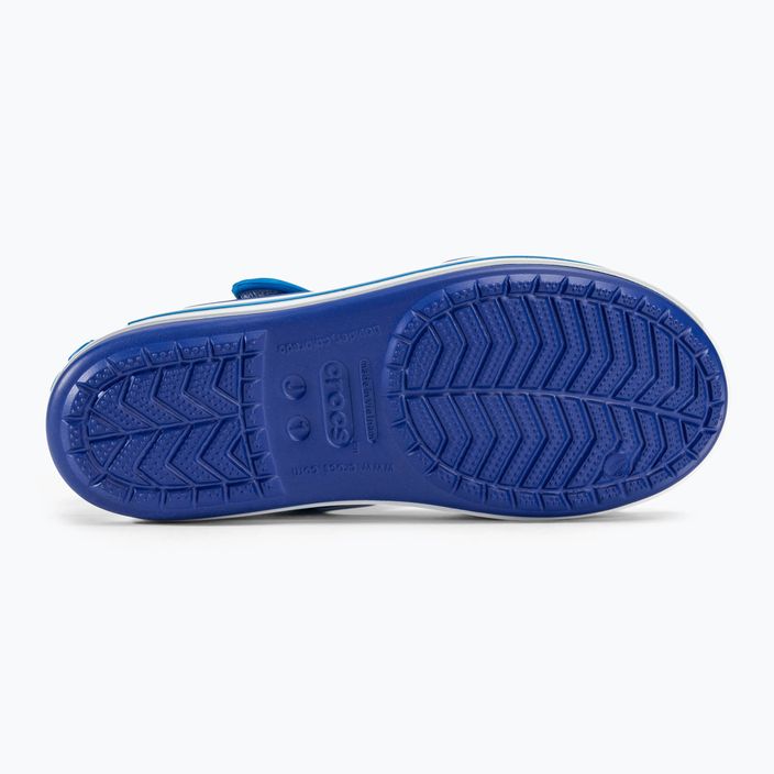 Crocs Crockband Bambini Sandalo blu ceruleo/oceano 4