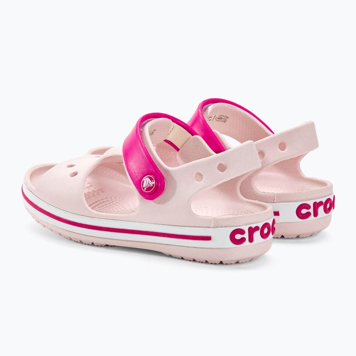 Crocs Crockband Bambini Sandali appena rosa/rosa confetto 3