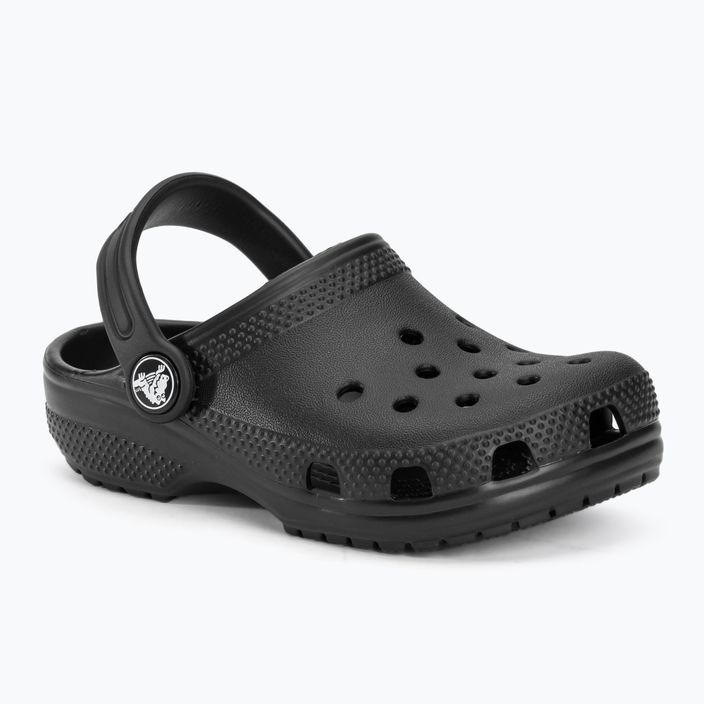 Crocs Classic Clog T nero infradito per bambini 2