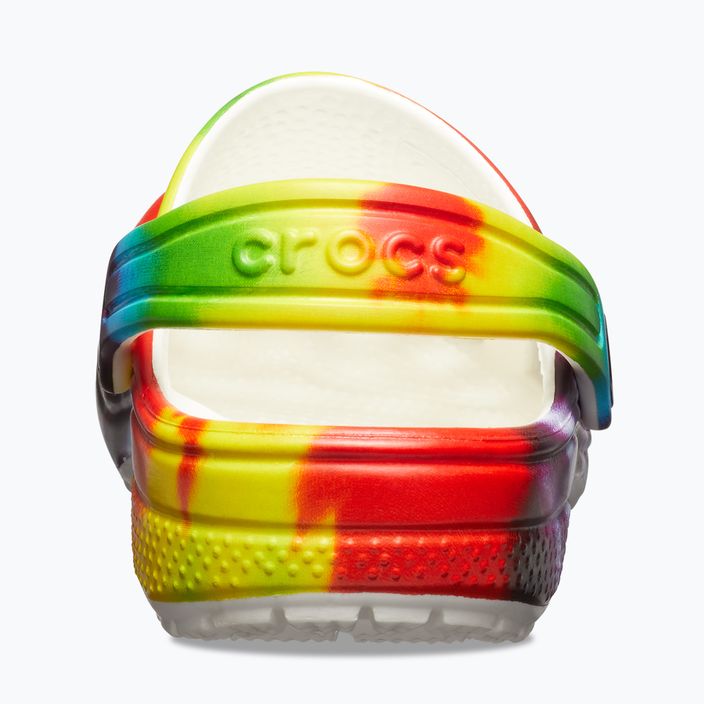 Crocs Classic Tie-Dye Graphic Clog T infradito per bambini multicolore 11