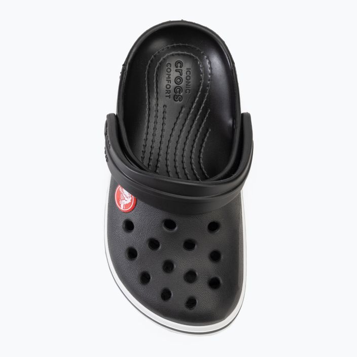 Crocs Crocband Clog Ciabatte bambino nero 6