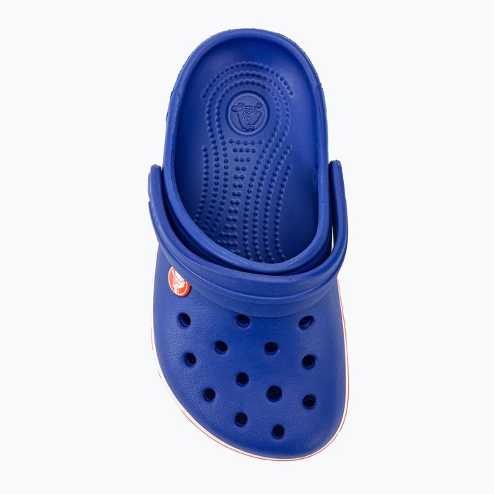 Infradito Crocs Crocband Clog blu ceruleo per bambini 8