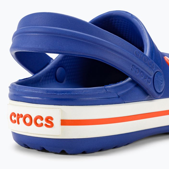 Infradito Crocs Crocband Clog blu ceruleo per bambini 10