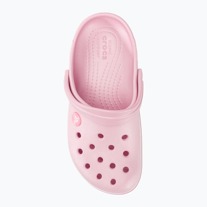Crocs Crocband Clog ballerina rosa infradito per bambini 7