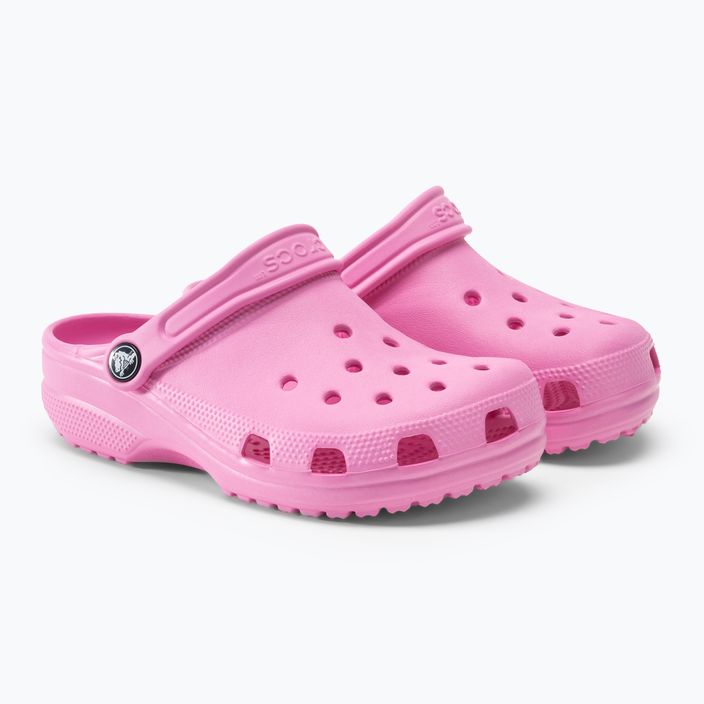 Crocs Classic Clog Bambini infradito rosa taffy 5