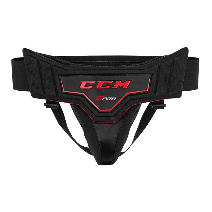 CCM Jock Pro SR nero, sospensore per portiere da uomo 2