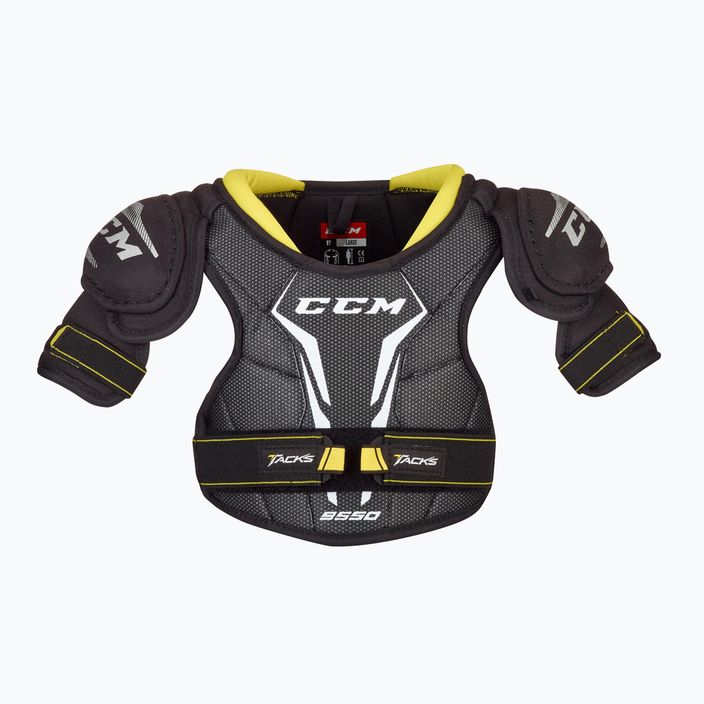 Spallacci da hockey per bambini CCM Tacks 9550 JR nero/verde