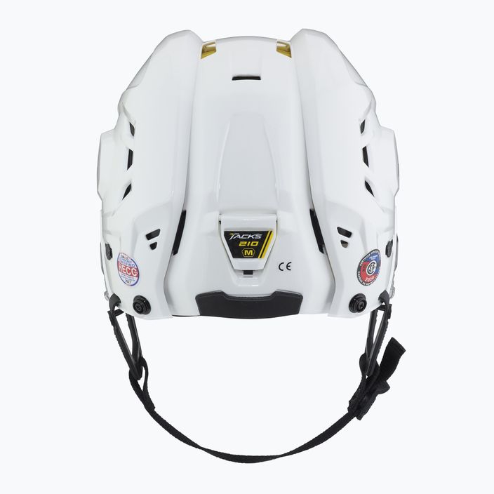 Casco da hockey CCM Tacks 210 Combo bianco 4