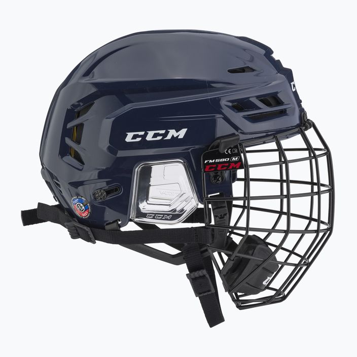 Casco da hockey CCM Tacks 210 Combo navy 3