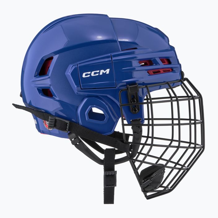 Casco da hockey CCM Tacks 70 Combo royal 3