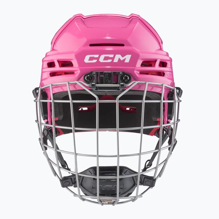 Casco da hockey per bambini CCM Tacks 70 Combo rosa 2