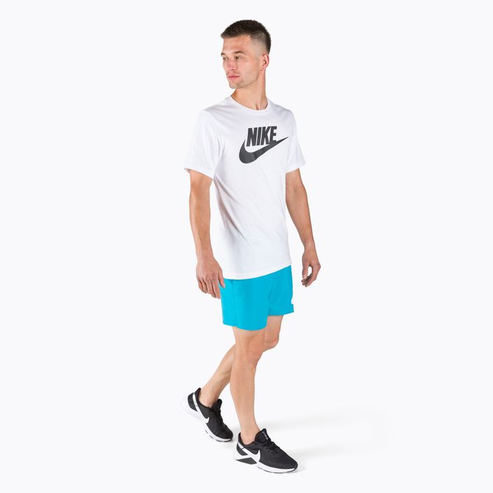 Maglietta Nike Sportswear da uomo bianco/nero 2