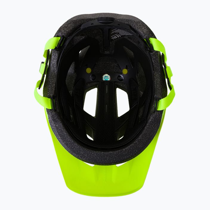 Fox Racing Mainframe Jr casco da bici per bambini giallo 5