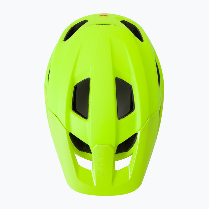 Fox Racing Mainframe Jr casco da bici per bambini giallo 6