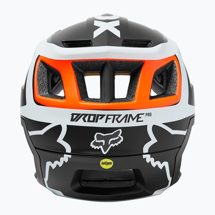 Fox Racing Dropframe Pro Dvide casco da bici nero 8