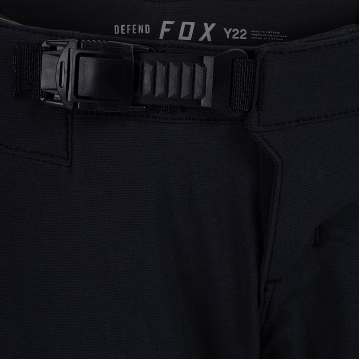 Pantaloni da ciclismo per bambini Fox Racing Defend nero 4