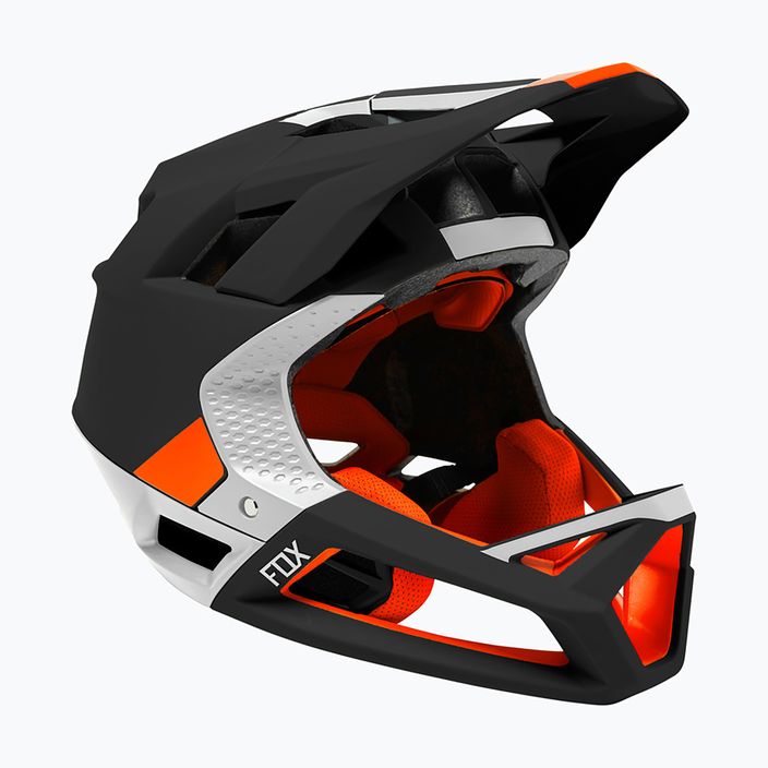 Fox Racing Proframe Blocked casco da bici nero 8