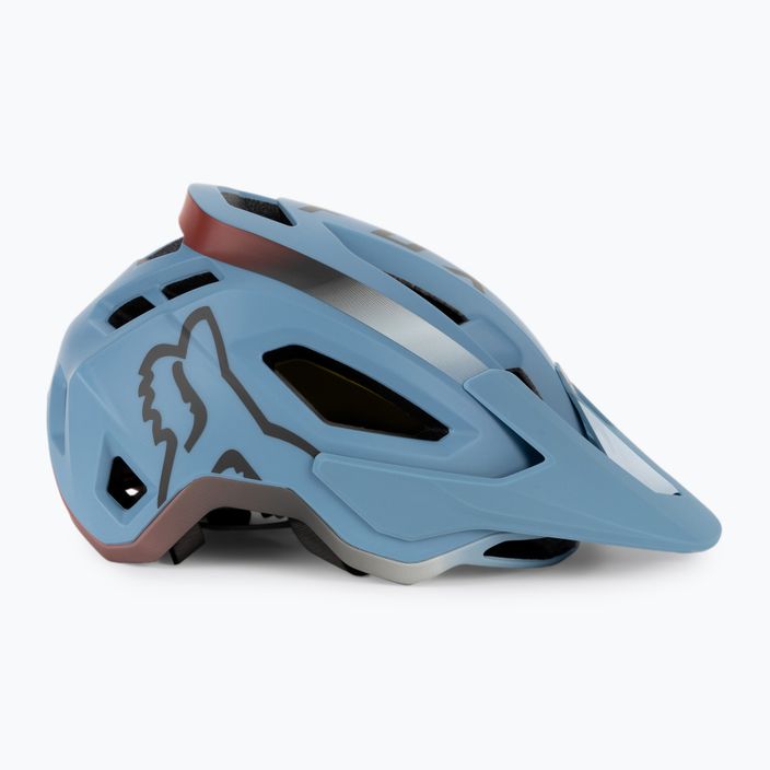 Fox Racing Speedframe casco bici Vinish blu polvere 3