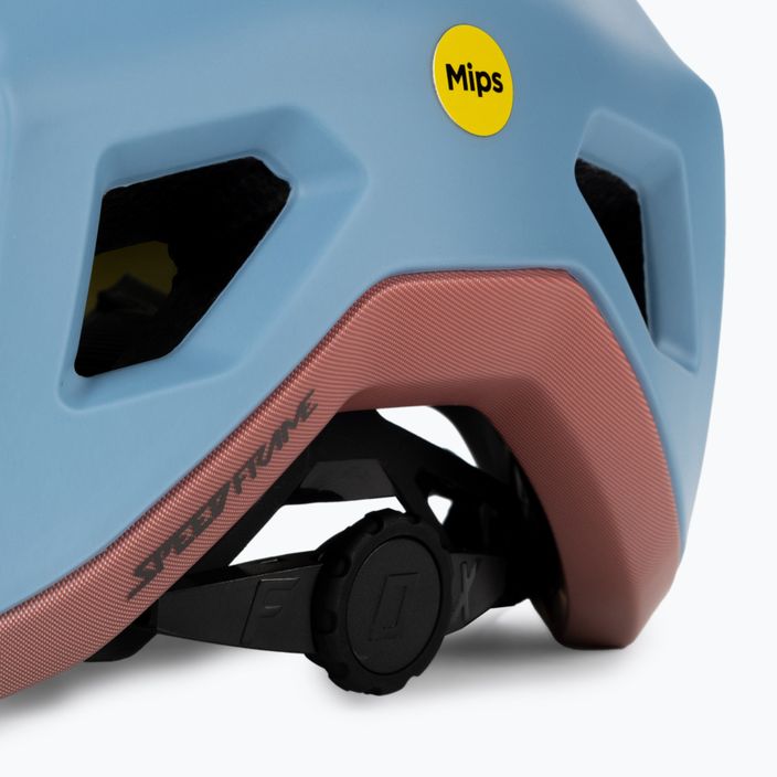 Fox Racing Speedframe casco bici Vinish blu polvere 8