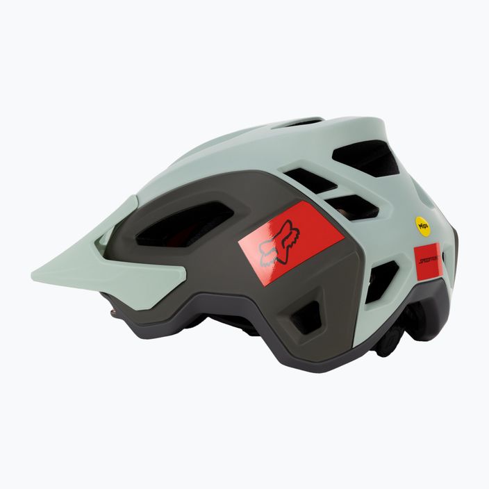 Fox Racing Speedframe Pro Blocked casco da bici in eucalipto 4