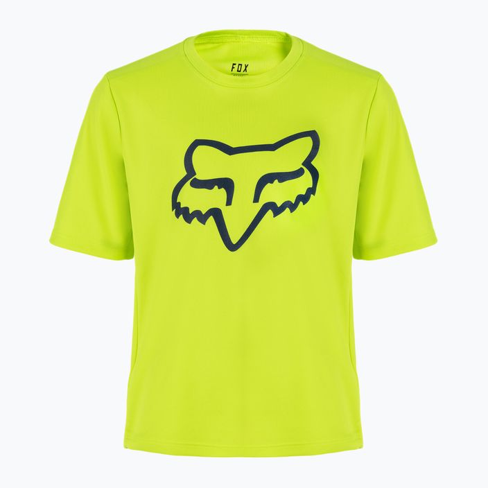 Maglia da ciclismo Fox Racing Ranger giallo fluorescente per bambini