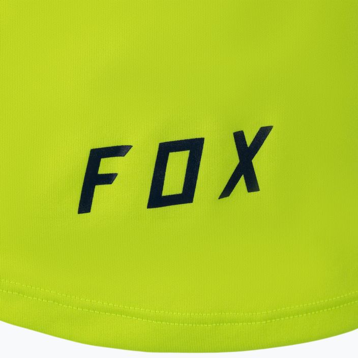 Maglia da ciclismo Fox Racing Ranger giallo fluorescente per bambini 4