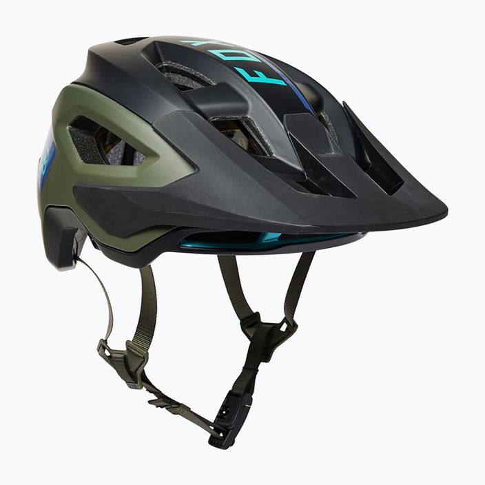 Fox Racing Speedframe Pro Blocked casco da bici dell'esercito 6