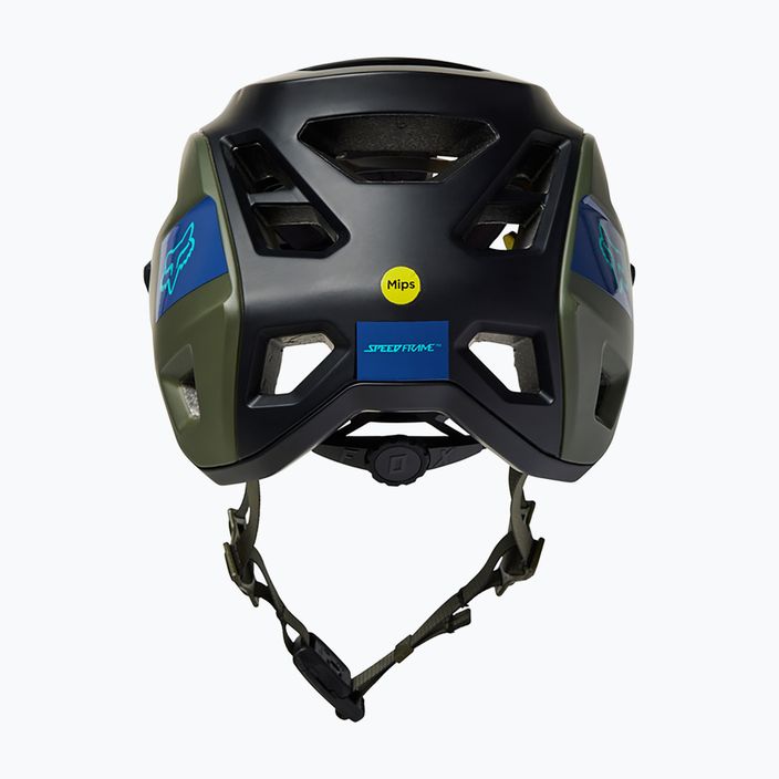 Fox Racing Speedframe Pro Blocked casco da bici dell'esercito 11