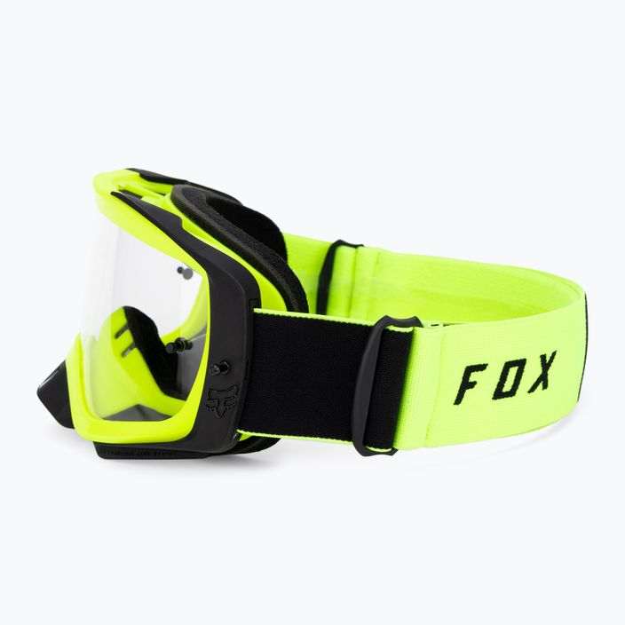 Occhiali da ciclismo Fox Racing Airspace Xpozr giallo fluorescente 4