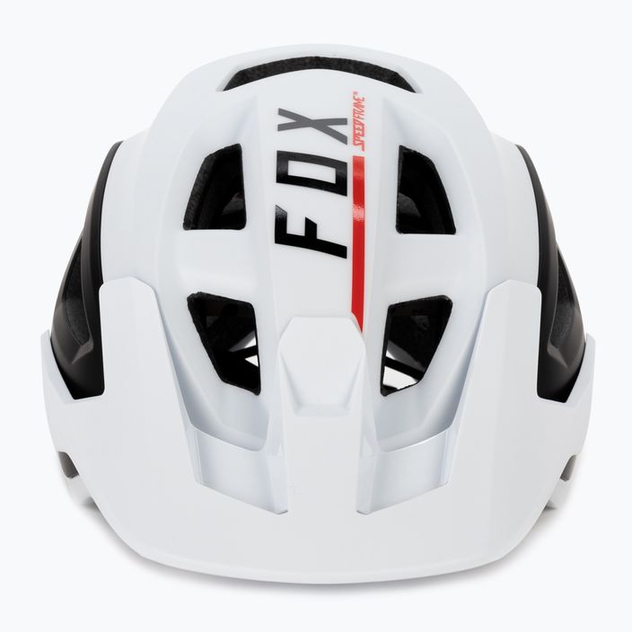 Fox Racing Speedframe Pro Blocked casco da bici bianco/nero 2