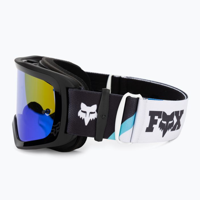 Fox Racing Main Kozmik+ nero/blu/fumo occhiali da ciclismo 4
