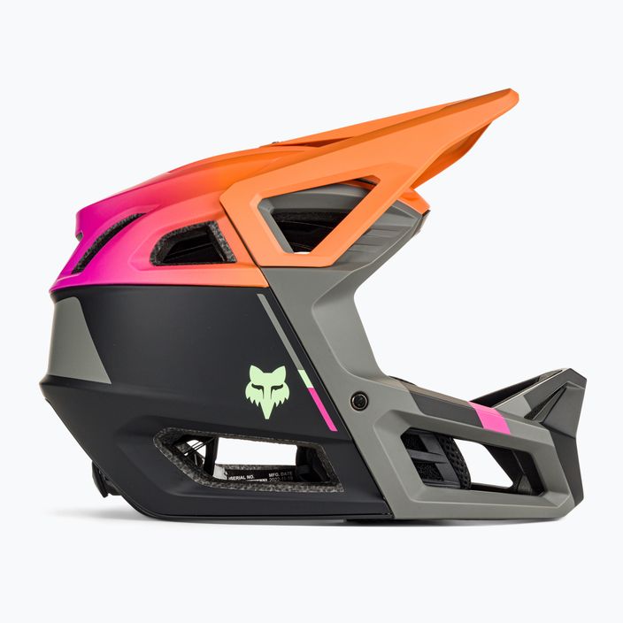 Fox Racing Proframe RS casco da ciclismo CLYZO arancione 3