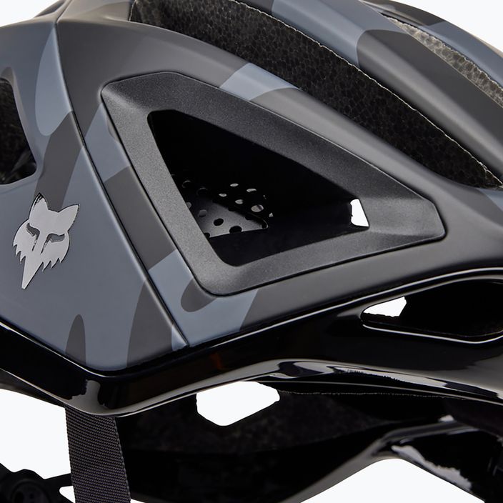 Casco da bici Fox Racing Crossframe Pro nero mimetico 9