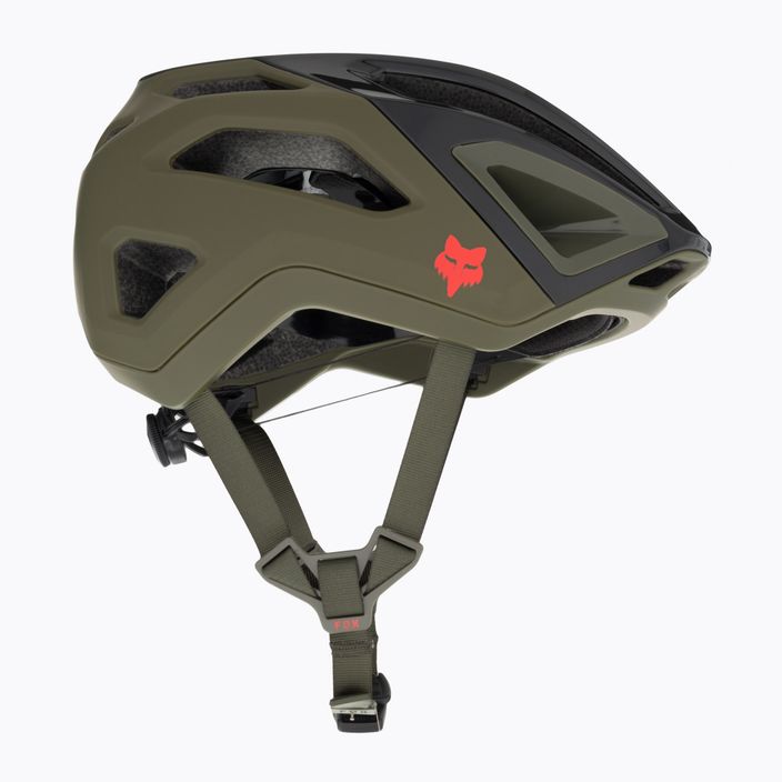 Fox Racing Crossframe Pro Ashr casco da bicicletta verde oliva 4