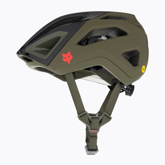 Fox Racing Crossframe Pro Ashr casco da bicicletta verde oliva 5