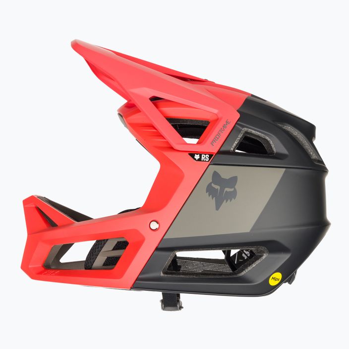 Fox Racing Proframe RS Nuf arancio fiamma casco da bici 5
