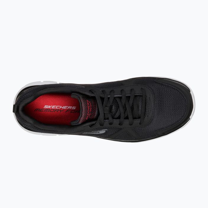 SKECHERS Track Scrolic scarpe da uomo nero/rosso 15