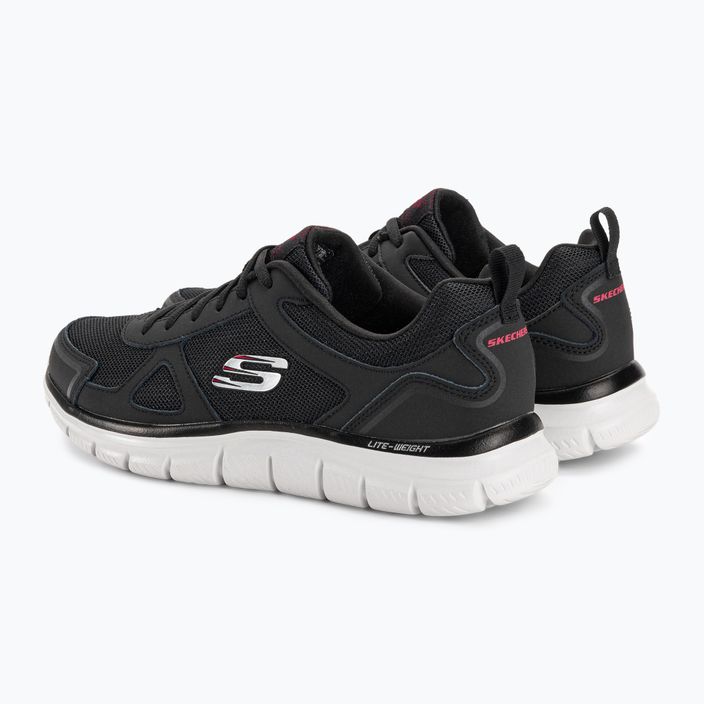 SKECHERS Track Scrolic scarpe da uomo nero/rosso 3