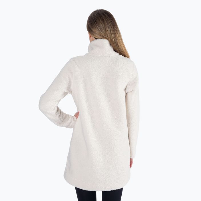 Columbia Panorama Donna Cappotto in pile a gesso lungo 2