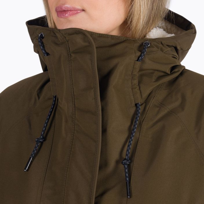 Columbia giacca invernale donna South Canyon Sherpa Foderato verde oliva 6