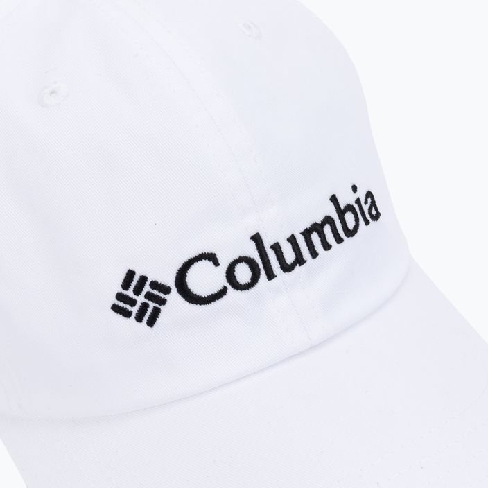 Cappello da baseball Columbia Roc II Ball bianco/nero 5