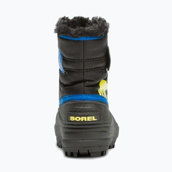 Sorel Snow Commander, stivali da neve per bambini, nero/super blu 10