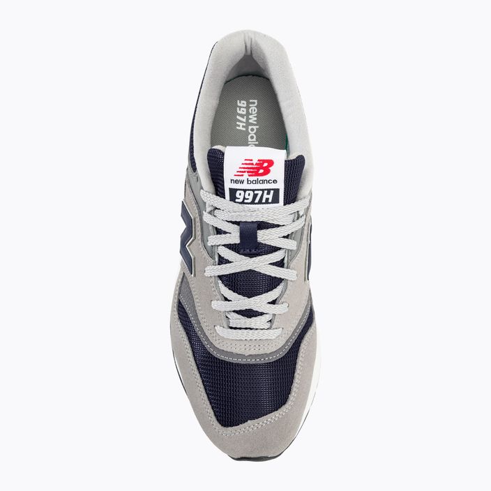 Scarpe New Balance uomo 997H team away grigio 6