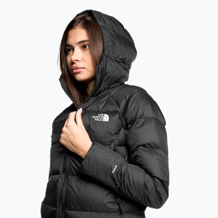 Piumino da donna The North Face Hyalite Down Hoodie nero 3