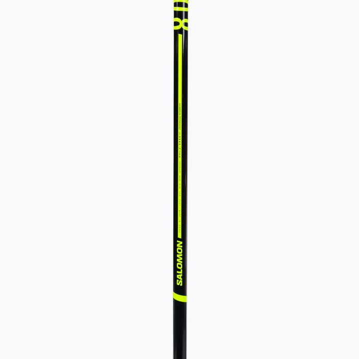 Bastoncini da sci Salomon X 08 nero/giallo 5