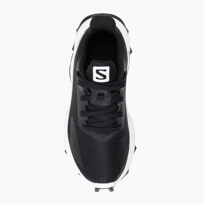 Salomon Alphacross Blast scarpe da corsa per bambini nero/bianco/nero 6