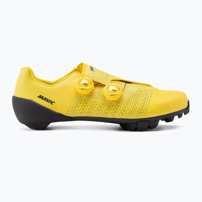 Scarpe da ciclismo MTB da uomo Mavic Tretery Ultimate XC giallo/nero 2
