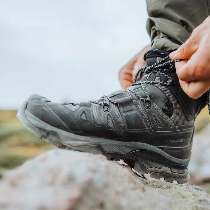 Salomon Quest 4 GTX scarpe da trekking da uomo magnete/nero/quarry 9