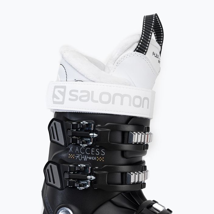 Scarponi da sci da donna Salomon X Access Wide 70 W nero/bianco 6
